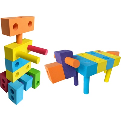 Aga4Kids Pěnové kostky 60 ks