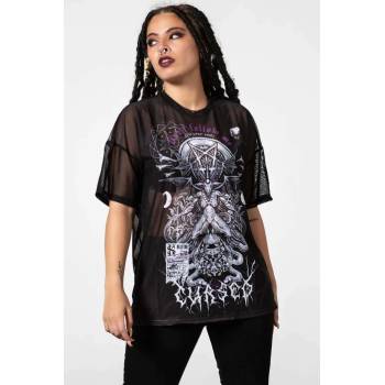 Image 1 of KILLSTAR Дамска тениска killstar - Прокълнато гадже мрежа - ЧЕРЕН - ksra004335