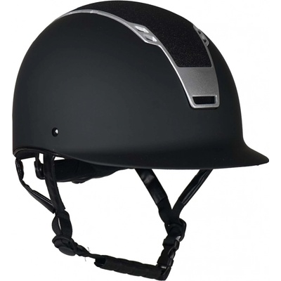 Horka Bezpečnostní přilba Sparrow Černo stříbrná – Zboží Dáma