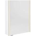 SAPHO Alix - Огледален шкаф с LED осветление 56x70x18 см, 2 врати, ляво/дясно, бял AX156-0030 (AX156-0030)