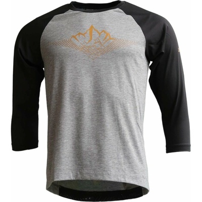 Zimtstern PureFlowz Shirt 3/4 Men gun metal