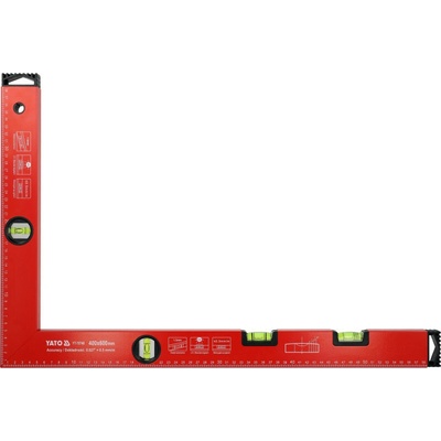 Yato pravouhlá so 4 libelami 600 x 400 mm
