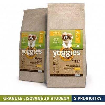 Yoggies Minigranule s krůtím masem a jáhly 30 kg