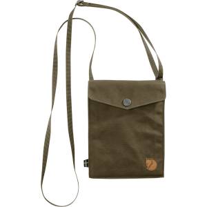 Fjällräven Чанта за рамо Fjällräven Pocket Shoulder bag - Dark Olive - размер One Size (502-0840-2511)