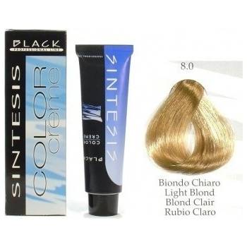 Black Sintesis barva na vlasy 8.0 světlý blond 100 ml