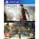 Hry na PS4 Assassins Creed: Odyssey and Assassins Creed: Origins