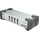 Aten CS-1734 4-port KVMP, USB+PS2, USB hub, aud., kab. 1,2m