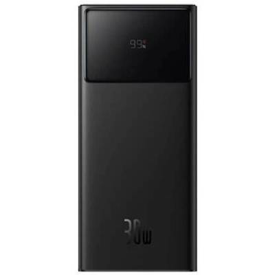 Baseus Star Lord 30000mAh 30W преносимо зарядно устройство с цифров дисплей, черно (PPXJ3030)