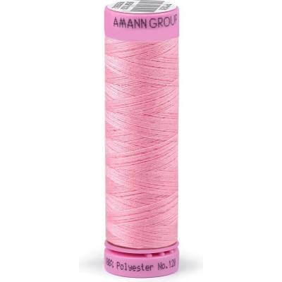 Polyesterové nitě návin 100 m Aspo Amann Varianta: 1056 Candy Pink, Balení: 5 ks