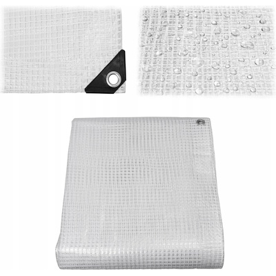 Bradas Vyztužená plachta PLC1008/10 100 g/m² transparentní 8 x 10 m