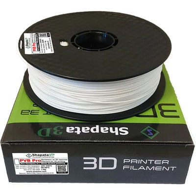 Алкохолно полиращ се pvb филамент 1.75мм 1кг pro Бяло (pl00511)