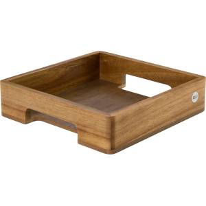 AdHoc Поднос Serve дървен 25 x 25 см (AH-ST26)