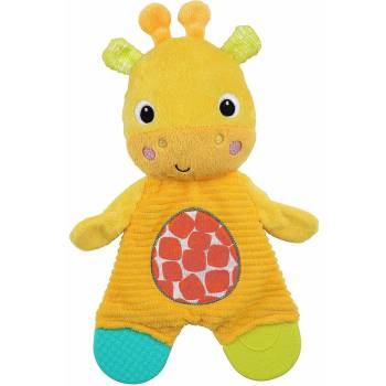 Bright Starts Играчка за гушкане Bright Starts - Snuggle & Teethe, Жираф (8916)