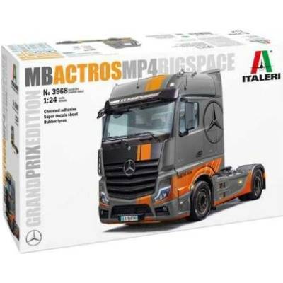 Model Kit truck 3968 MercedesBenz Actros MP4 Space Grand Prix Edition 1:24
