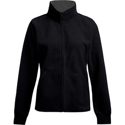Promodoro dámská dvojitá fleecová mikina E7985 Black