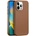 Dux Ducis Grit Faux Leather MagSafe Case - дизайнерски кожен кейс с MagSafe за iPhone 14 Pro (кафяв)