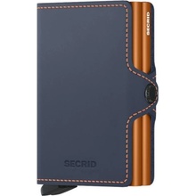 Secrid Twinwallet Matte Night Blue Orange