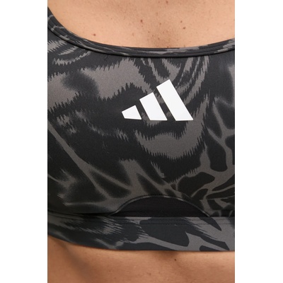 adidas Performance Спортен сутиен adidas Performance Aeroreact в черно с десен JH1428 (JH1428)