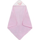 INTERBABY OSUŠKA froté Medvedík spí ružová