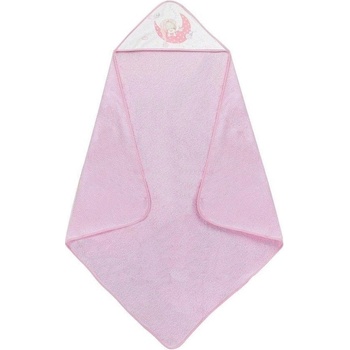 INTERBABY OSUŠKA froté Medvedík spí ružová