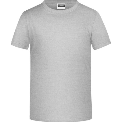 James & Nicholson tričko JN 745 grey heathe