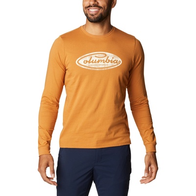 Columbia pánske tričko dlhý rukáv brighton Woods Canyon gold CS