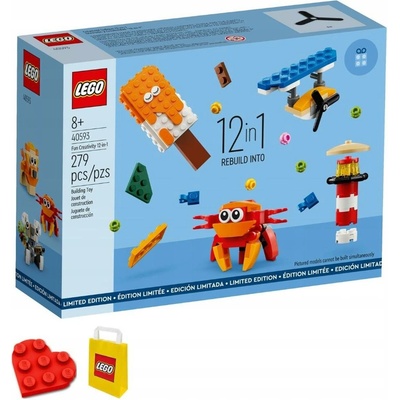 LEGO® 40593 Zábavná kreativita 12 v 1