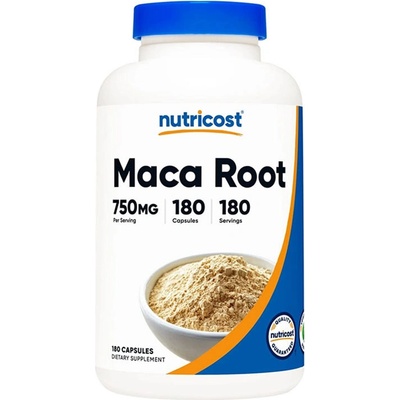 Nutricost Maca Root 750 mg 180 kapslí