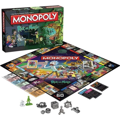 Winning Moves Monopoly Rick And Morty EN