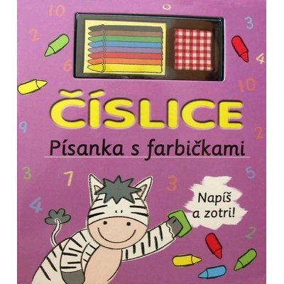 Číslice - Písanka s farbičkami