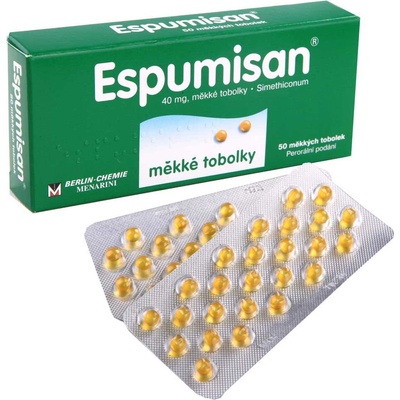 ESPUMISAN POR 40MG CPS MOL 50