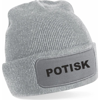 Zimní čepice s vlastním potiskem