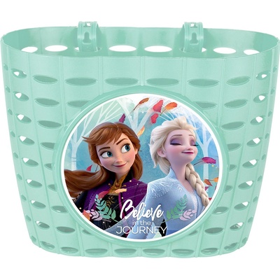 SEVEN Košík na kolo Ledové Království 2 Believe Plast 20x14,5x13 cm