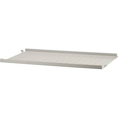 String Nízká kovová police Metal Shelf Low 58 x 30, Beige, MSL5830-14-1