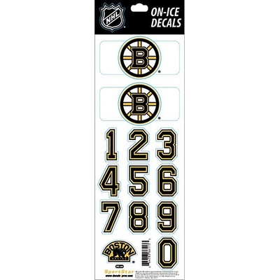 Sport Star Nálepky na Helmu Boston Bruins NHL Decals