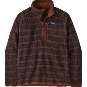 Patagonia Мъжки поларен пуловер Patagonia Better Sweater 1/4 Zip Fleece jumper - Woven Together: Dried Vanilla - размер XS (005-2892-3511)