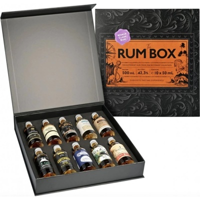 1423 Aps The Rum Box Purple Edition 42,3% 10 x 0,05 l (set)