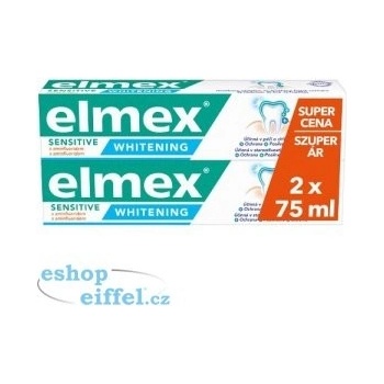 Elmex Sensitive Whitening 2 x 75 ml