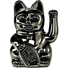 Maneki Neko Donkey Lucky Cat Egypt Shiny Black