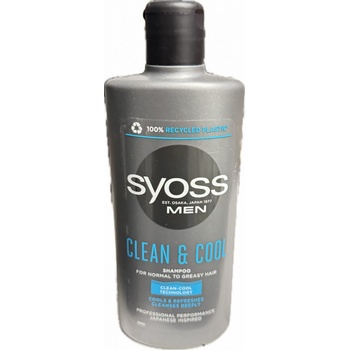 Syoss Men Clean and Cool šampon 440 ml