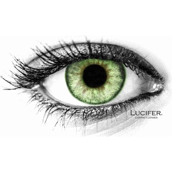 Lucifer Barevné čočky - nedioptrické - Jolie Green 2 čočky