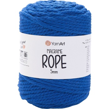 YARNART Macrame Rope 5 mm 85 m 772 Royal Blue юта (Macrame Rope 5 mm 772)