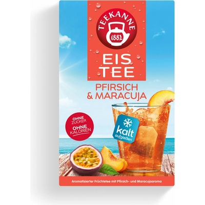 Teekanne Ľadový čaj Broskyňa marakuja 18 x 2,5 g