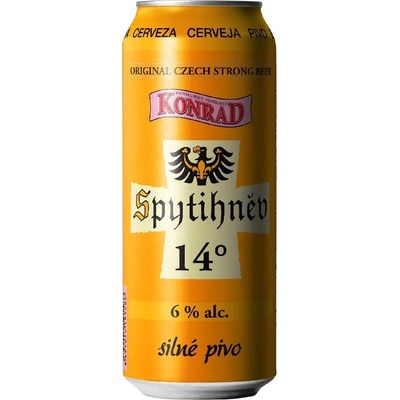 Konrad Vratislavice Spytihněv 14° 0,5 l (plech)