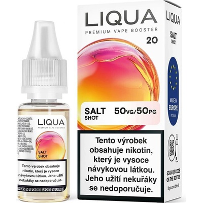 Liqua Nic Salt shot Booster PG50/VG50 10 ml 20 mg – Sleviste.cz