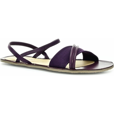 Groundies Corfu Dark Plum barefoot sandále