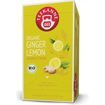Teekanne Organic Ginger Lemon 20 x 1,8 g