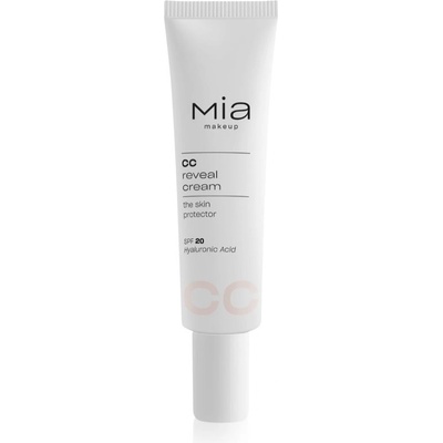 Mia Cosmetics CC Reveal Cream CC крем за уеднаквяване тена на лицето SPF 20 цвят 01 Light 30ml