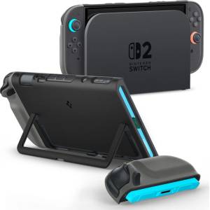 Spigen nano pop nintendo switch 2 black sesame (8800283313383)