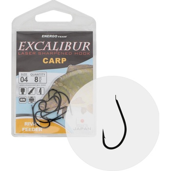 EXCALIBUR RIVER FEEDER BLACK vel.4 10 ks